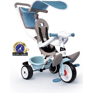 Driewieler Baby Balade Plus - SMOBY Hemelblauw