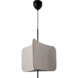 Nordlux Tinto-hanglamp-E27-textiel-zwart