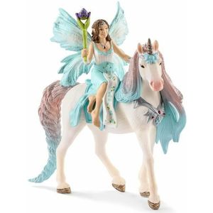 Actiefiguren Schleich Fée Eyela with princess unicorn Eenhoorn 3 Onderdelen