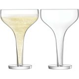 L.S.A. - Epoque Champagne Glas 150 ml Set van 2 Stuks - Transparant