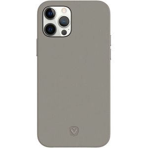 Valenta Leather Back Cover Snap Luxe Apple iPhone 12/12 Pro Grey