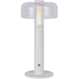 V-TAC VT-1049-W  Witte Oplaadbare tafellamp - IP20 - 1W - 100 Lumen - 3000K