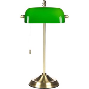 Beliani MARAVAL - Tafellamp - Groen - Glas