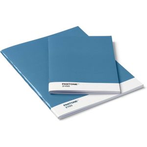 Copenhagen Design - Schriften Set van 2 Stuks - Blue 2150 - Blauw / Papier