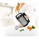 Princess 214002 Soepmaker Family XL – 2 liter– RVS – 6 programma's - 1000W - Blender