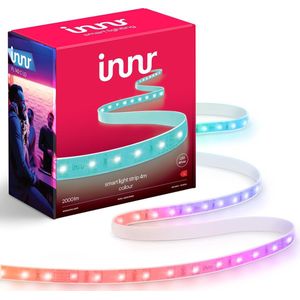 Innr Strip Light Colour - Slimme Ledstrip zonder Stekker - rechtstreeks op netstroom aan te sluiten