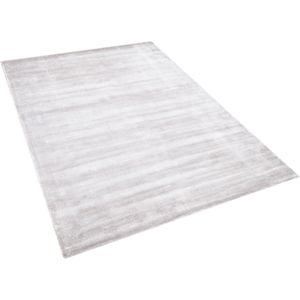 GESI II - Laagpolig Vloerkleed - Grijs - 140 X 200 cm - Viscose