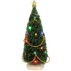 Luville - Kerstboom met verlichting 15 cm hoog