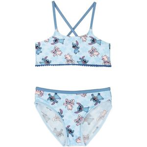 Bikinibroek Voor Meisjes Stitch Blauw Maat 5 Jaar