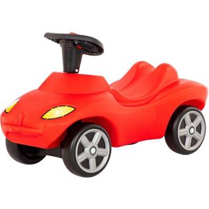 Polesie Happy Car Loopauto + Geluid 69x29x39 cm Rood/Zwart