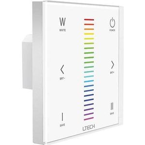 MULTI-ZONE SYSTEEM - TOUCHPANEL LED-DIMMER VOOR RGBW-LED - DMX / RF