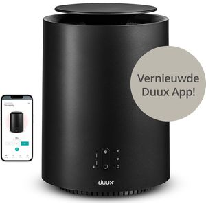 Duux Threesixty 2 Smart Elektrische Kachel - Keramische Kachel - 800/1200/1800 Watt Verwarming met Thermostaat - Zwart