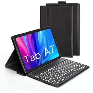 Bluetooth Verlicht Toetsenbord Case voor 10.4-inch Tablet - Compatibel met Samsung Tab A7 2020 Model