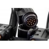 XLC Azura LED Fietsendrager - 2 Fietsen - E-Bike - 13/7 Polig