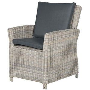 Garden Impressions - Vancouver dining fauteuil vint. willow Hdiameter6mmantraciet
