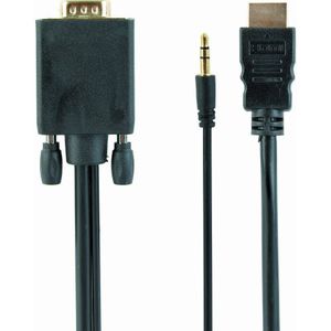 HDMI naar VGA kabel met audio, 3 meter