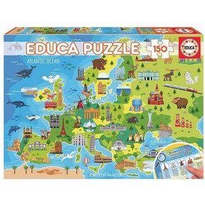 Kinderpuzzel Europe Map Educa (150 pcs)