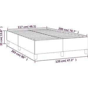 VidaXL-Boxspringframe-fluweel-roze-120x200-cm