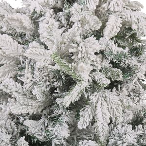 Beliani TOMICHI - Kerstboom - Wit - 120 cm - Synthetisch materiaal
