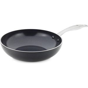 GreenPan Brussels Infinity Pro Wokpan - Ø 28 cm - Zwart