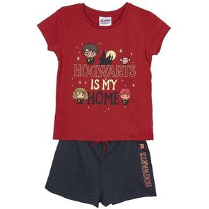 Pyjama Kinderen Harry Potter Rood Maat 4 Jaar