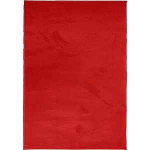 vidaXL - Vloerkleed - OVIEDO - laagpolig - 120x170 - cm - rood