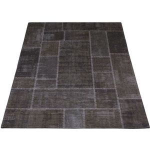 Veer Carpets Karpet Mijnen Donker Groen 06 - 200 x 290 cm