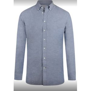 McGregor Stretch Oxford Shirt - Navy - maat XXL