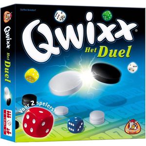 White Goblin Games Qwixx het Duel - Spannend spel voor 2 spelers, leeftijd 8+, speeltijd 15 minuten