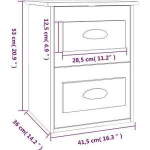 vidaXL-Nachtkastje-wandgemonteerd-41,5x36x53-cm-sonoma-eikenkleurig