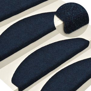 vidaXL-Trapmatten-zelfklevend-15-st-56x17x3-cm-naaldvilt-marineblauw