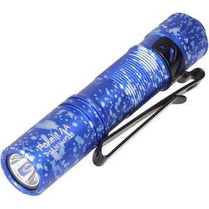 AceBeam Pokelit AA LED zaklamp in blauwe camouflage look, 550 lumen, inclusief 14500 Li-Ion 920mAh b