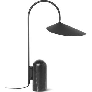 Ferm Living - Arum - Tafellamp - Zwart - Marmer & Staal