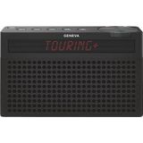 Geneva Touring / S+ oplaadbare portable hi-fi DAB+ en FM radio met Bluetooth zwart