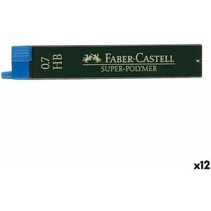 Loodvervanging voor potloden Faber-Castell Super-Polymer HB 0,7 mm (12 Stuks)