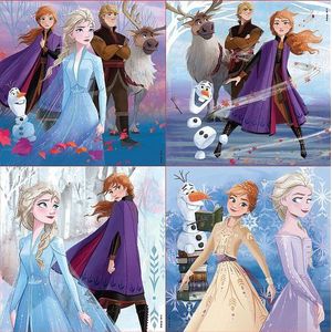 Set van 4 Puzzels Educa Frozen II 73 Onderdelen