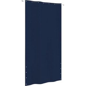 vidaXL - Balkonscherm - 140x240 - cm - oxford - stof - blauw