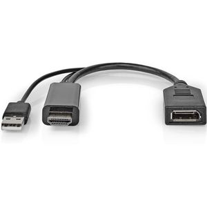 Nedis HDMI-Adapter | CCGB34300BK02 | Zwart