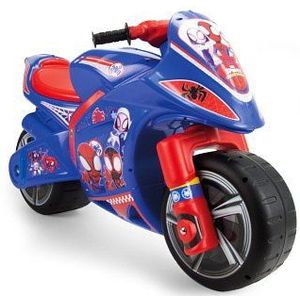 Injusa Ultimate Spider-Man loopmotor 95 cm blauw/rood