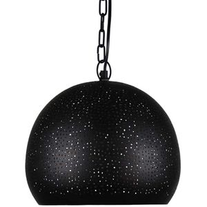 Arabische Hanglamp Intisar Zwart Goud Ø 27 x 26cm