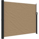 vidaXL - Windscherm - uittrekbaar - 160x500 - cm - taupe