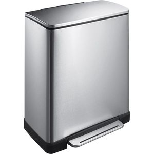 EKO E-Cube Pedaalemmer - 50 l - Mat RVS