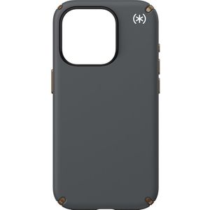 Speck Presidio2 Pro + MS Apple iPhone 15 Pro Charcoal Grey -  with Microban