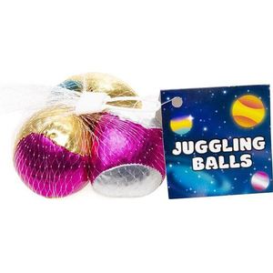 Lg-imports Juggling Balls Space Metallic 3-piece 4cm