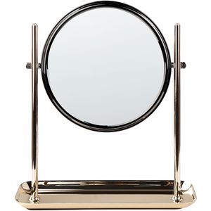 Beliani FINISTERE - Make-up spiegel - Goud - IJzer