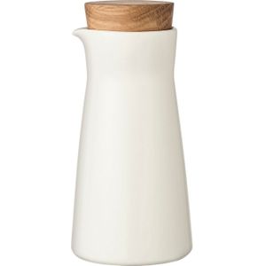 Iittala Teema wit melkkannetje met houten stop - 0.2L