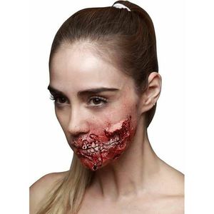 Latex make-up My Other Me Bloederige Zombie litteken