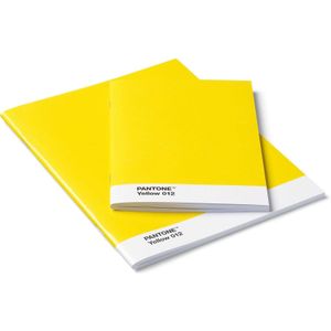 Copenhagen Design - Schriften Set van 2 Stuks - Yellow 012 - Geel / Papier
