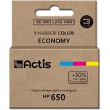 Actis KH-650CR inkt (vervanging HP 650 CZ102AE; Standaard; 9 ml; kleur)
