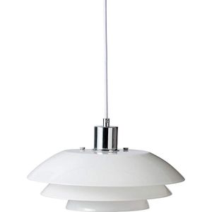 Dyberg Larsen Hanglamp Dl31 Opal Led 31 X 15 Cm E27 25w Wit